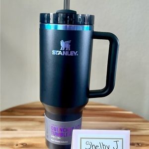 Stanley Limited Edition 40 oz Black Chroma Tumbler Cup! Brand New Chroma Line!